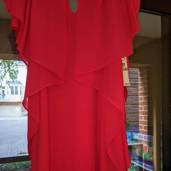 Laundry by Shelli Segal Dress Bright Rose - Picture 4 of 8